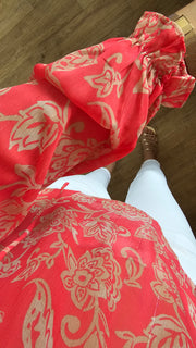 Blouse corail CARLA
