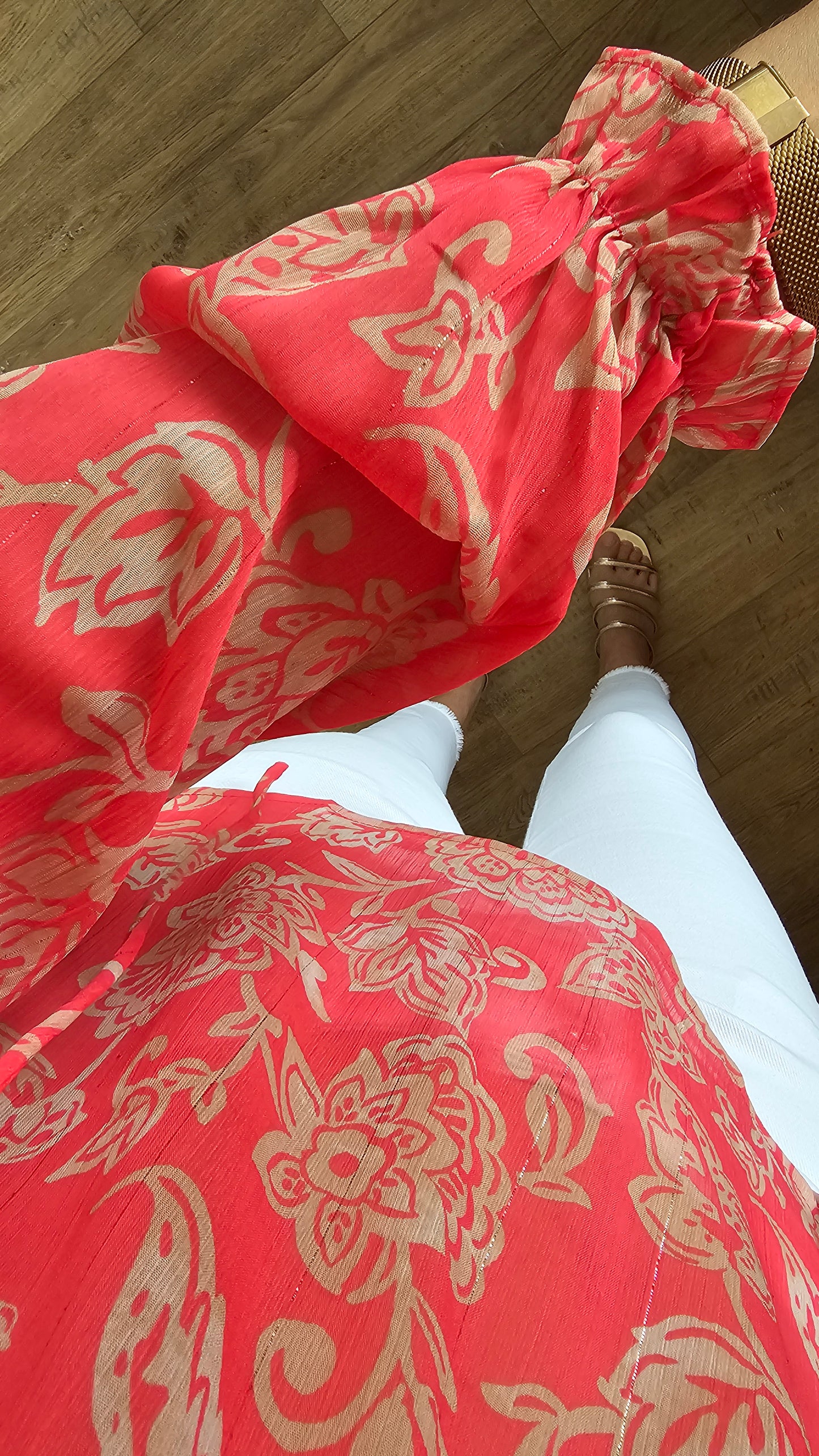 Blouse corail CARLA