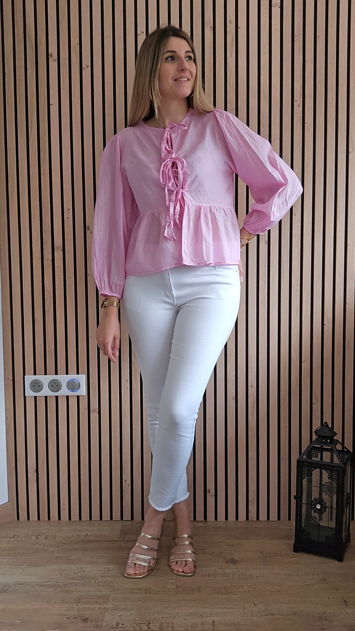 Blouse rose SOPHIA