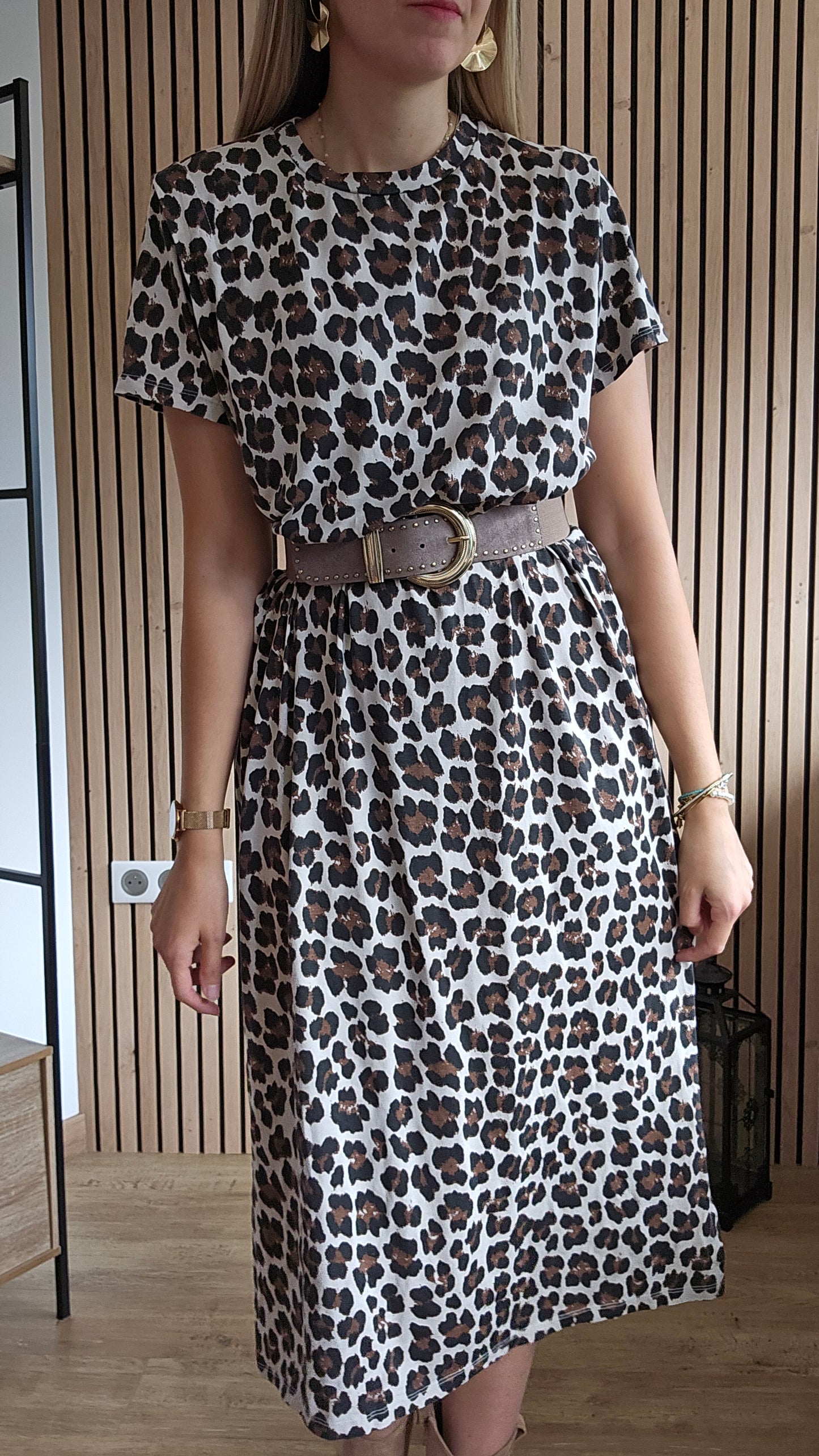 Robe leopard GARANCE