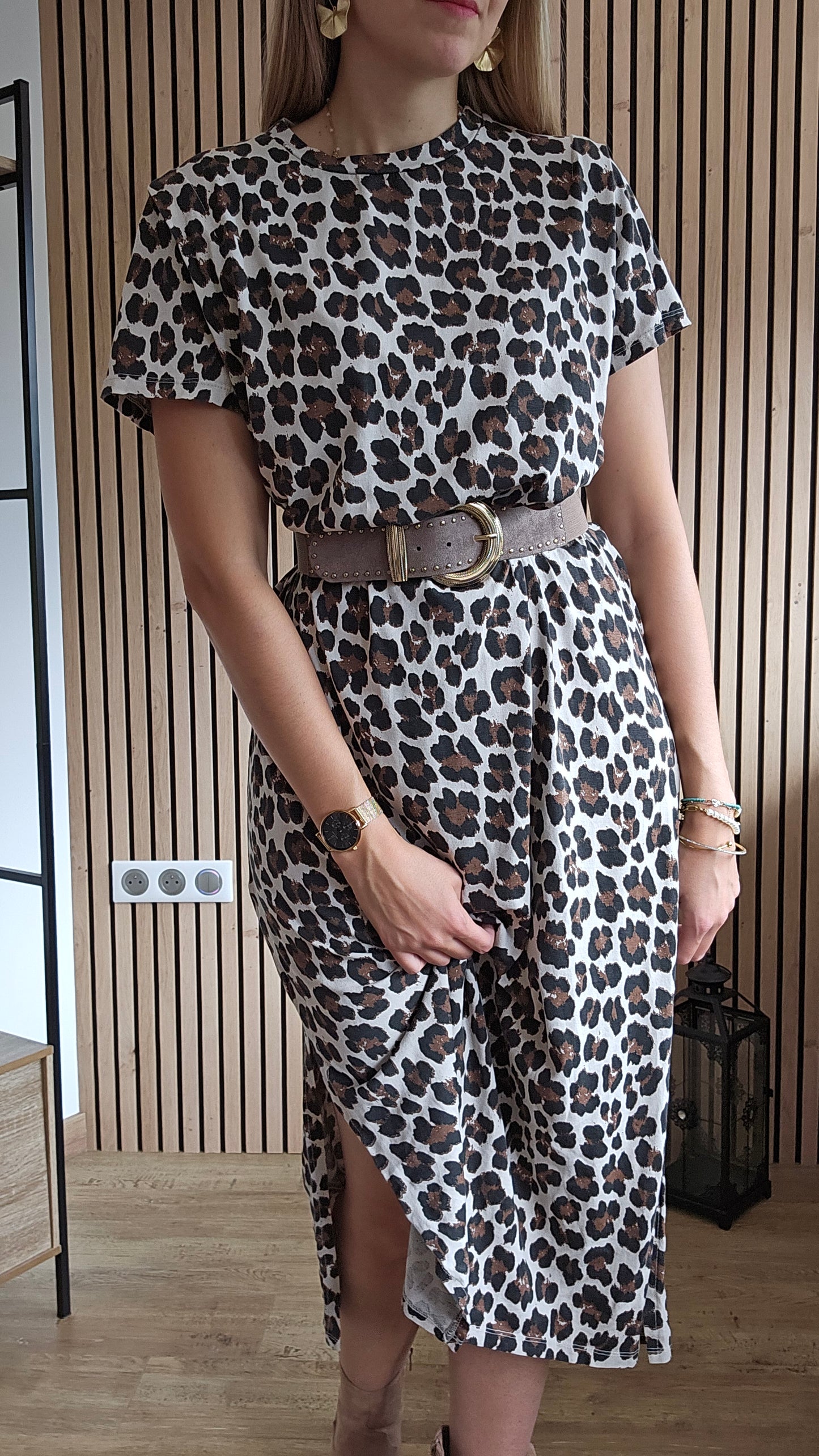 Robe leopard GARANCE