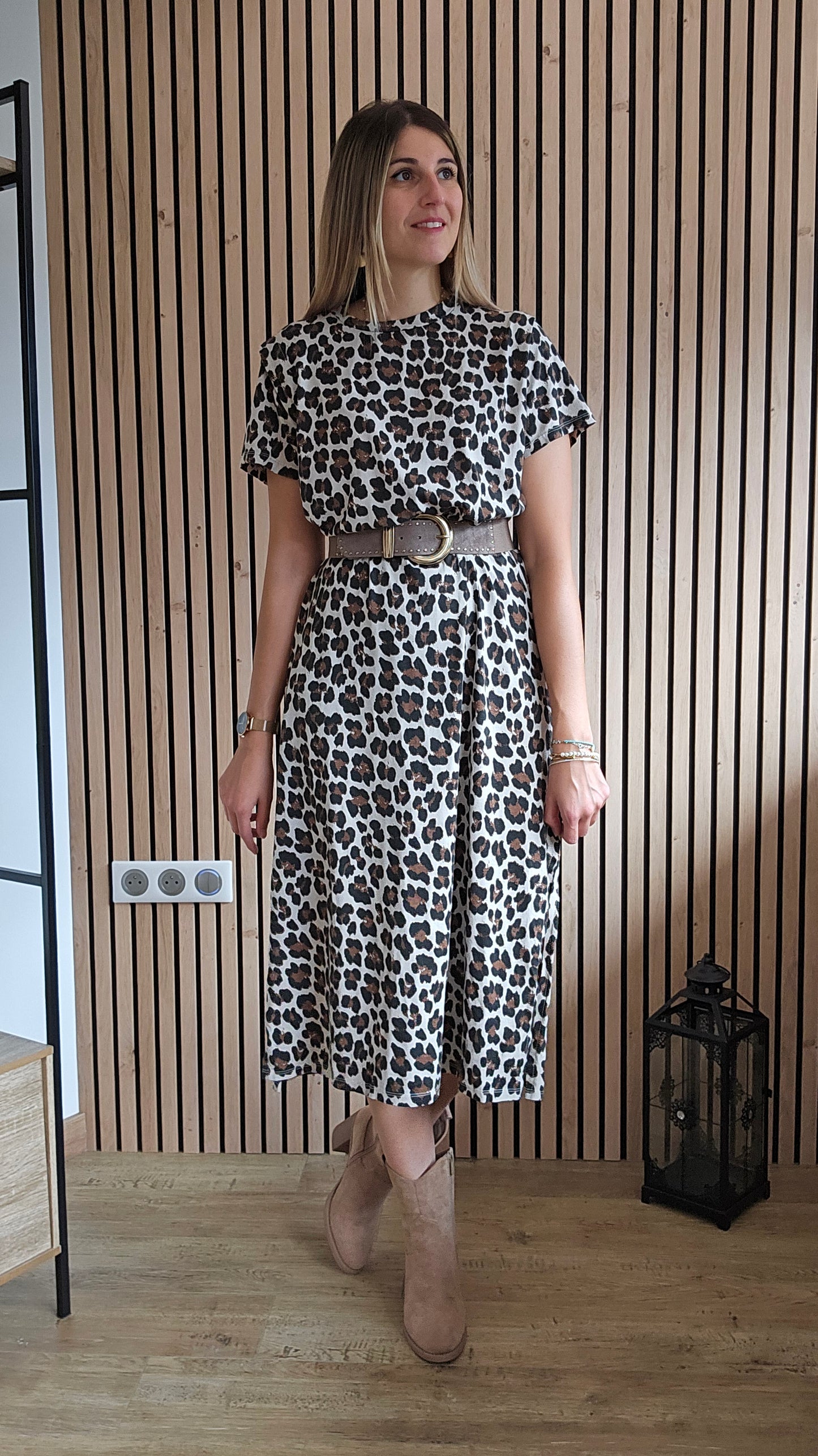 Robe leopard GARANCE