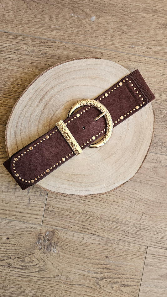 Ceinture chocolat IZÏA