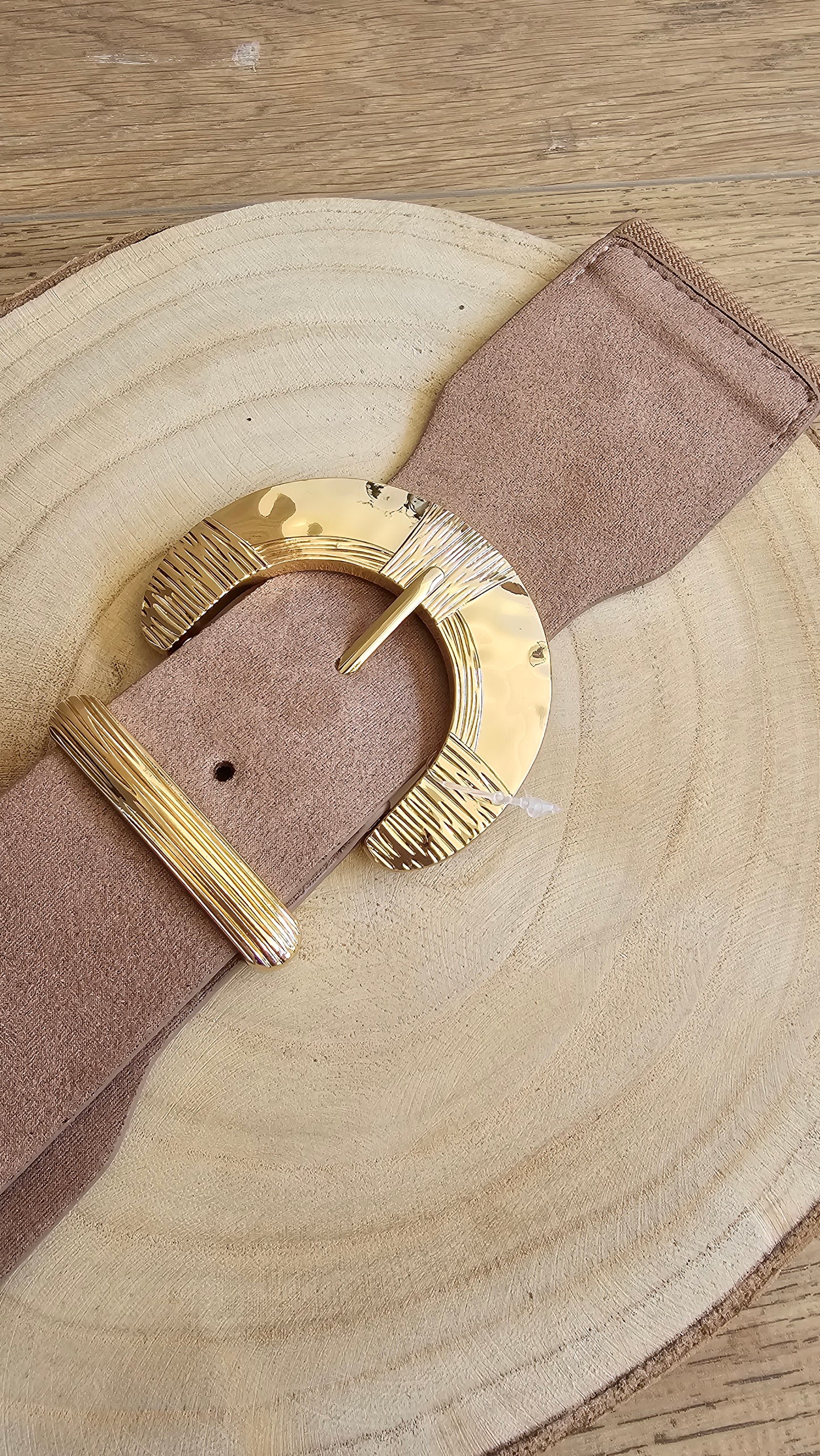 Ceinture taupe INGRID