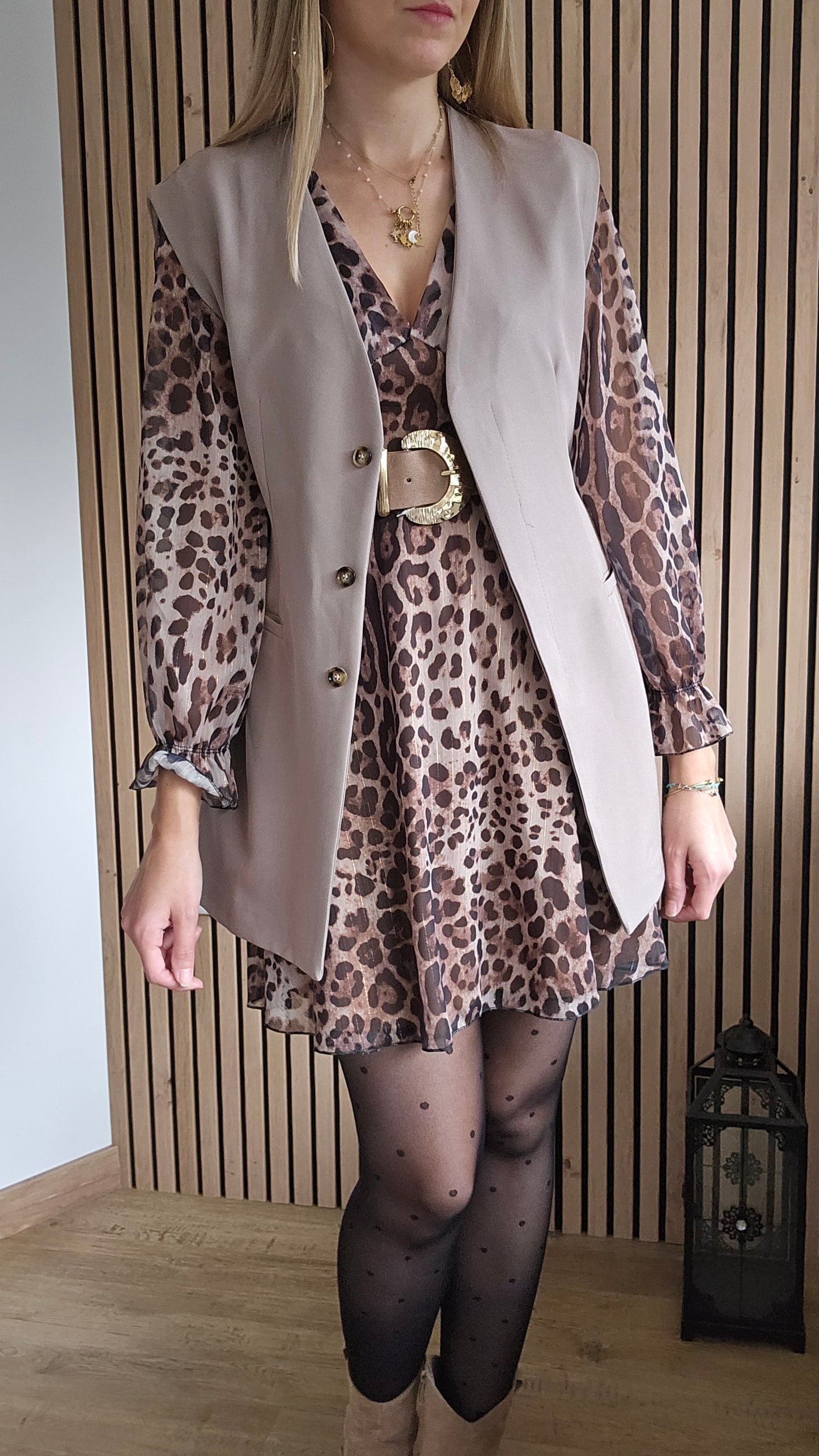 veste blazer sans manches IONNA