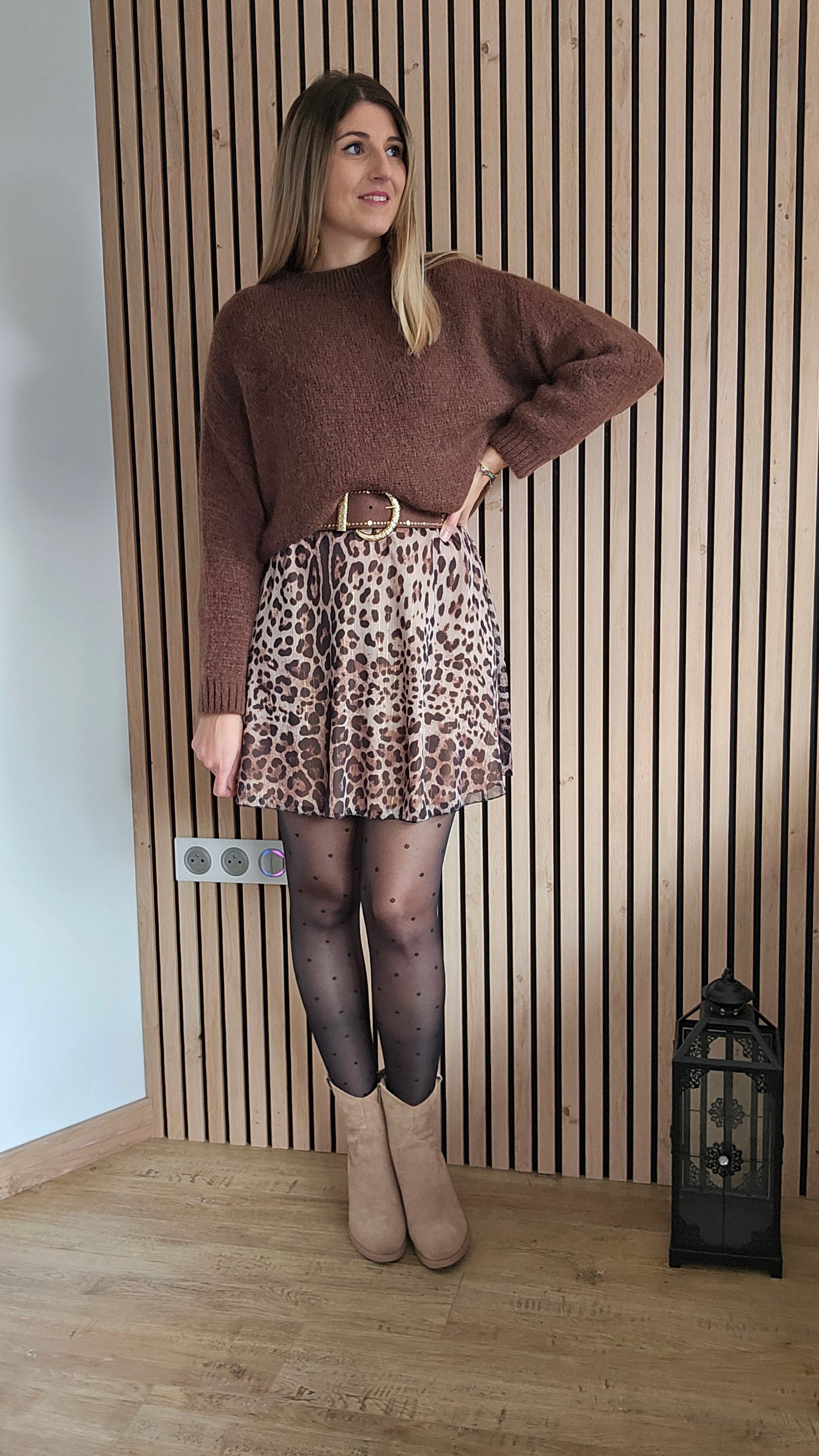 Pull chocolat ISABELLA