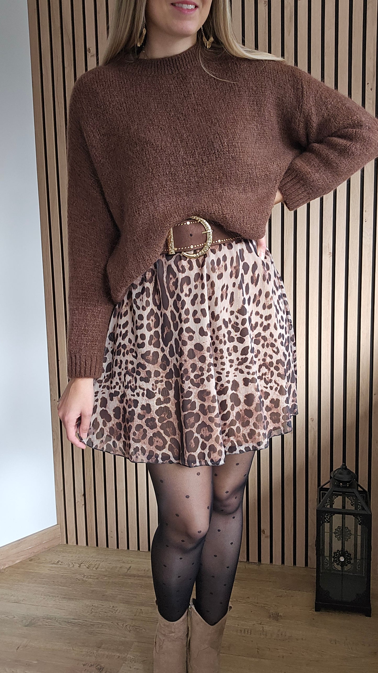 Pull chocolat ISABELLA