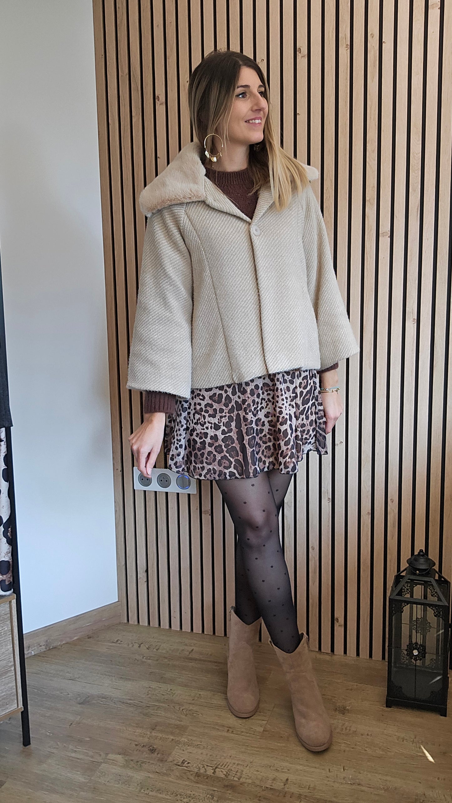 Manteau beige ISIA