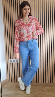 Chemise fleurie LOUISE