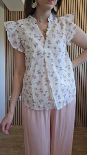 Blouse fleurie NINA