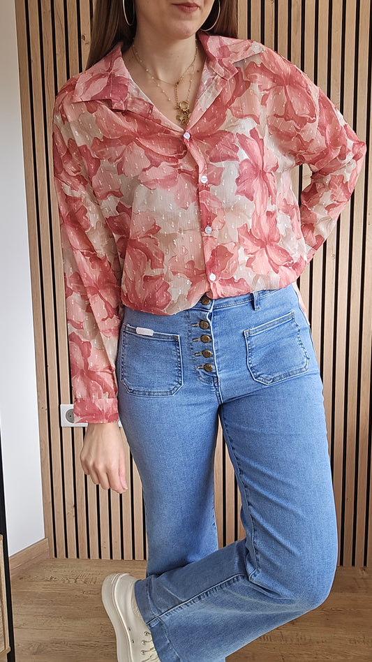 Chemise fleurie LOUISE