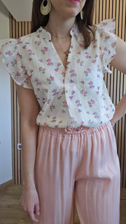 Blouse fleurie NINA