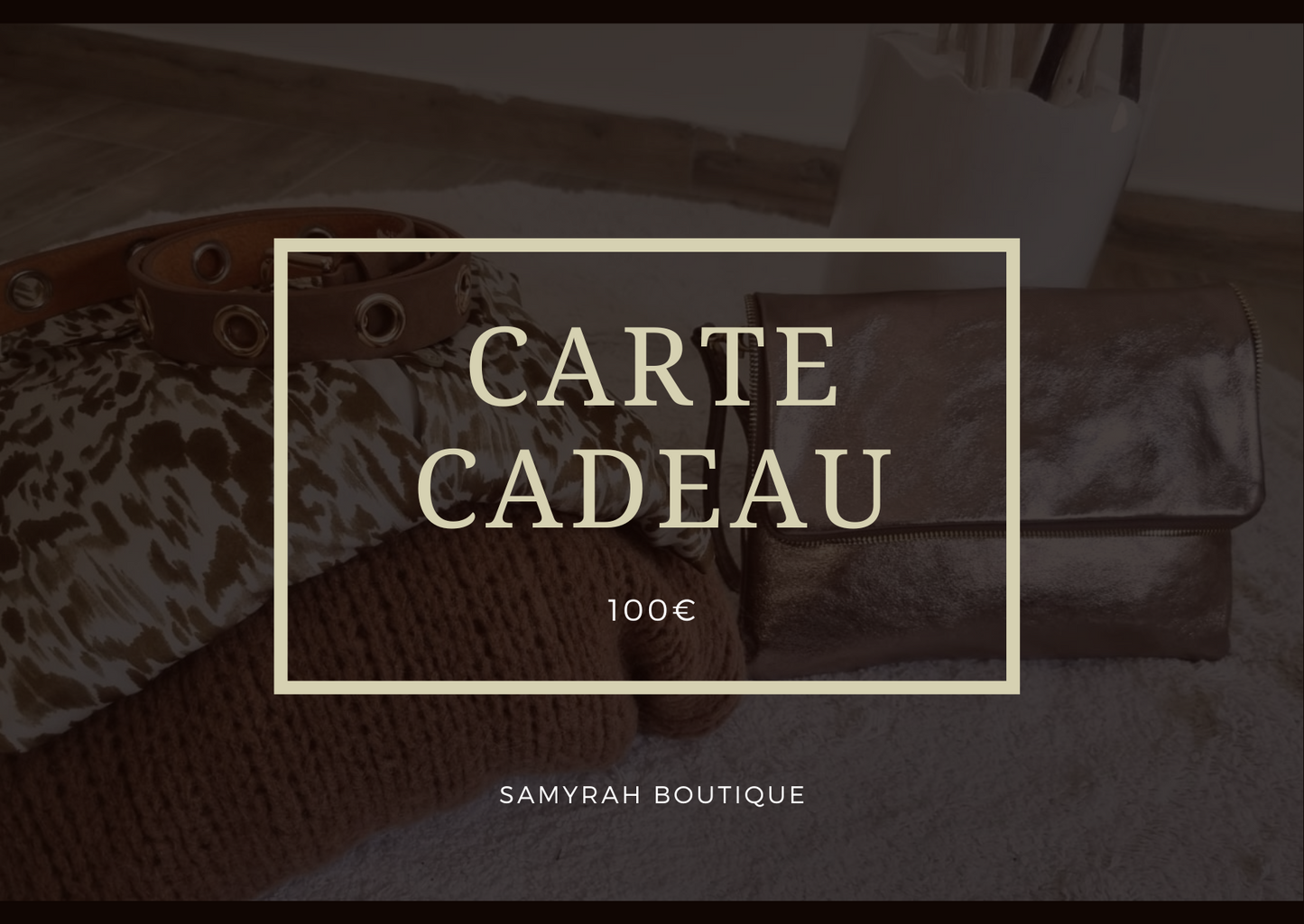 Carte cadeau 100€